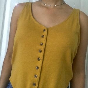 American Eagle 🦅 yellow tank top size Medium / M